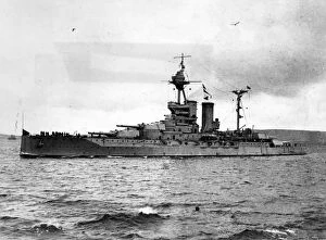 Elizabeth Gallery: HMS Warspite, British battleship, WW1
