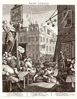 Related Images Collection: Hogarth, Beer Street