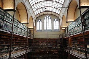 Holland. Amsterdam. Rijksmuseum. LIbrary Holland. Amsterdam. Rijksmuseum. LIbrary