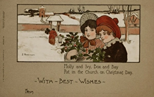 Holly and Ivy, Box and Bay, by Ethel Parkinson Holly and Ivy, Box and Bay, by Ethel Parkinson