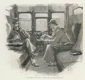 Silver Gallery: Holmes & Watson / Train
