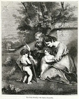 The Holy Family, by Sir Joshua Reynolds The Holy Family, by Sir Joshua Reynolds