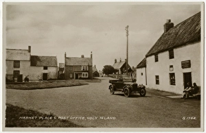 The Holy Island of Lindisfarne - Market Place & Post Office The Holy Island of Lindisfarne - Market Place & Post Office