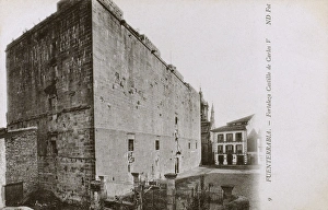 Hondarribia, Spain - Fortified Castle of Carlos V Hondarribia, Spain - Fortified Castle of Carlos V