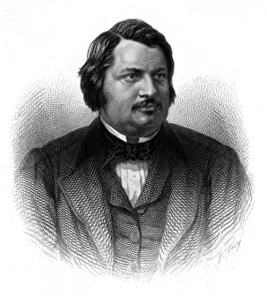 Honore de Balzac engraving by Ch Chardon Honore de Balzac engraving by Ch Chardon