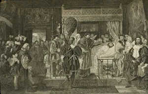 The Honours paid Raphael after his death, Rome, Italy The Honours paid Raphael after his death, Rome, Italy