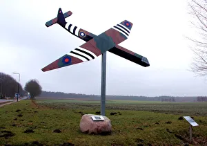 Horsa Glider Memorial, Wolfheze, Holland Horsa Glider Memorial, Wolfheze, Holland