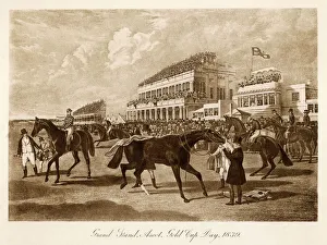 <b class=qtipBold><figcaption>Horse Racing/Ascot</figcaption></b><br>Gold cup day, 1839.<br><em>© Mary Evans Picture Library</em> Horse Racing/Ascot