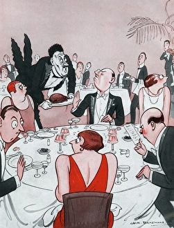 The Host Who Forgot To Approve The Dish by H M Bateman The Host Who Forgot To Approve The Dish by H M Bateman