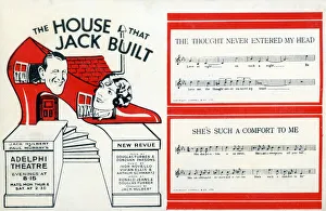 The House That Jack Built, Adelphi Theatre, London The House That Jack Built, Adelphi Theatre, London