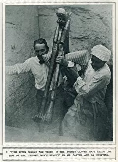 Howard Gallery: Howard Carter at the excavation of Tutankhamun