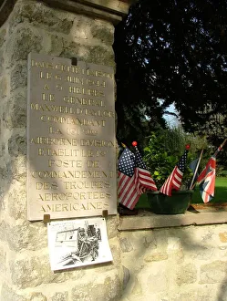 HQ General Maxwell Taylor Hiesville Normandy HQ General Maxwell Taylor Hiesville Normandy