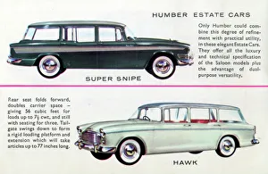 Two Humber Estate Cars - The Hawk and The Super Snipe Two Humber Estate Cars - The Hawk and The Super Snipe
