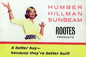 Humber, Hillman and Sunbeam Rootes Motors Limited brochure Humber, Hillman and Sunbeam Rootes Motors Limited brochure