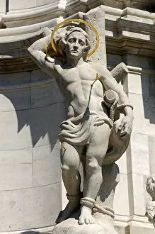 Sculptural Gallery: Hungary. Budapest. Christ at the Pillar