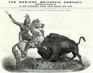 Buffalo Collection: Hunting the Buffalo, Paris Exhibition of 1889