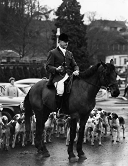 Huntsman of the Lamerton Foxhounds, Tavistock, Devon Huntsman of the Lamerton Foxhounds, Tavistock, Devon