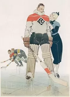 Hockey Gallery: Ice Hockey by Rene Vincent