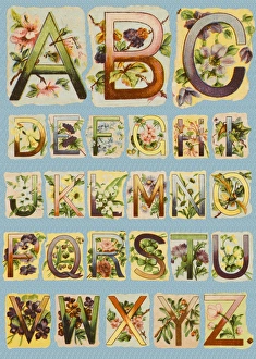 <b class=qtipBold><figcaption>Illustrated Alphabet A-Z</figcaption></b><br>Illustrated Alphabet A-Z.<br><em>© Mary Evans Picture Library</em> Illustrated Alphabet A-Z