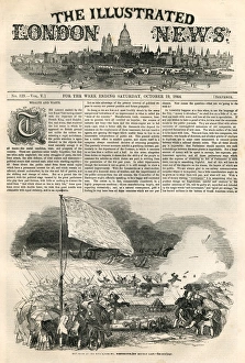 Illustrated London News cover, 19th October 1844 Illustrated London News cover, 19th October 1844