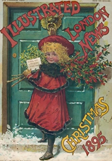Illustrated London News front cover Christmas 1895 Illustrated London News front cover Christmas 1895