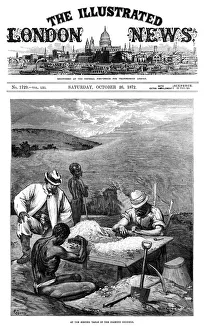 Illustrated London News cover - the Diamond Diggers Illustrated London News cover - the Diamond Diggers