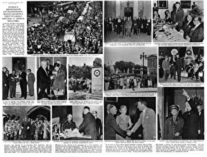 Highgate Gallery: Illustrated London News spread - Yuri Gagarin visit to UK