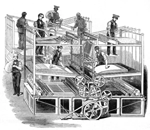 The Illustrated London News steam printing machines The Illustrated London News steam printing machines