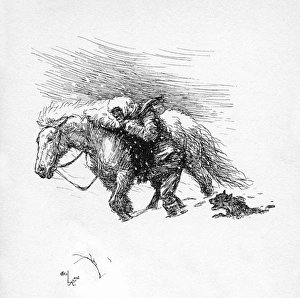 Illustration by Cecil Aldin, The Mongolian Tarpan Illustration by Cecil Aldin, The Mongolian Tarpan