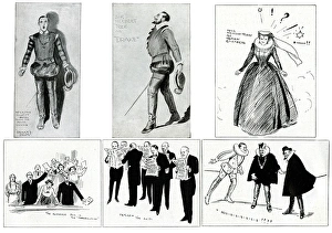 Majesty Gallery: Six illustrations from a theatre production of Drake