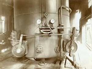 Humphreys Gallery: Image from a plant for manufacturing water gas in Belfast