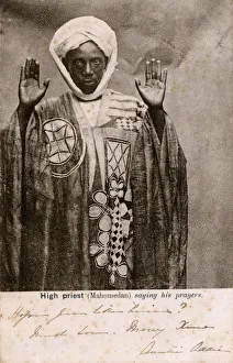 Related Images Gallery: Imam - Sierra Leone - Praying