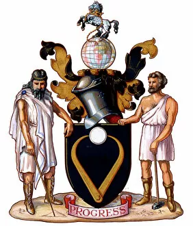 Mechanical Gallery: IMechE Coat of Arms, from the Royal Charter