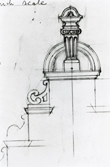 <b class=qtipBold><figcaption>IMechE gable to north front</figcaption></b><br>IMechE gable to north front., 31 May 1897 Date: 1897<br><em>© The Institution of Mechanical Engineers/Mary Evans</em> IMechE gable to north front