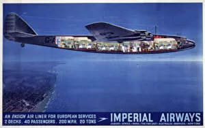 Images Dated 15th January 2009: Imperial Airways poster