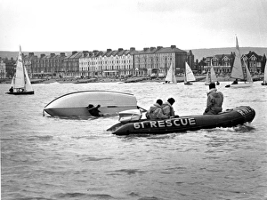 Inflatable Gallery: In-shore rescue service at work, Eastbourne, Sussex