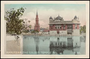 <b class=qtipBold><figcaption>India/Amritsar/Temple</figcaption></b><br>Amritsar: the Golden Temple<br><em>© Mary Evans Picture Library 2015 - https://copyrighthub.org/s0/hub1/creation/maryevans/MaryEvansPictureID/10113080</em> India/Amritsar/Temple