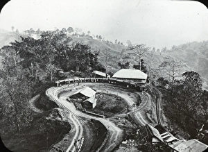 India - Chimbatti Loop on the Darjeeling Railway India - Chimbatti Loop on the Darjeeling Railway
