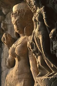 Maharashtra Gallery: INDIA. Ellora. Ellora Caves. Ellora. Cave 21. Hindu