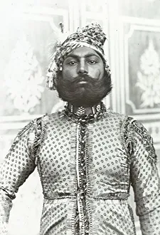 India - A Rajput Chief in ordinary dress, Delhi India - A Rajput Chief in ordinary dress, Delhi