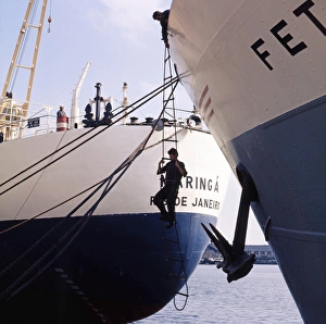 Indian Rope Trick Middlesbrough docks 1970s Indian Rope Trick Middlesbrough docks 1970s