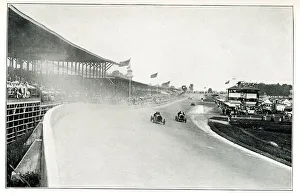 Speedway Gallery: Indianapolis Motor Speedway and Grandstand, USA