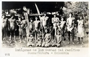 Indigenous Tribe from the Colombian Pacific Coast region Indigenous Tribe from the Colombian Pacific Coast region