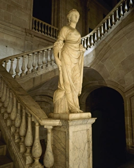 The Industry. Allegorical sculpture. Barcelona. Spain The Industry. Allegorical sculpture. Barcelona. Spain