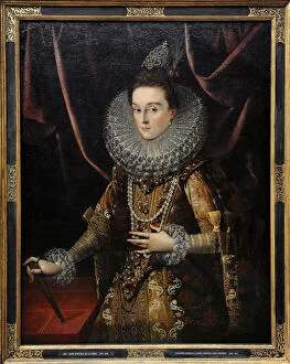 Isabella Gallery: The Infanta Isabella Clara Eugenia of Spain, 1599, by Juan P