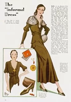 Variations Gallery: Informal dress, 1932