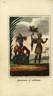 Inhabitants of California, America, 1818 Inhabitants of California, America, 1818