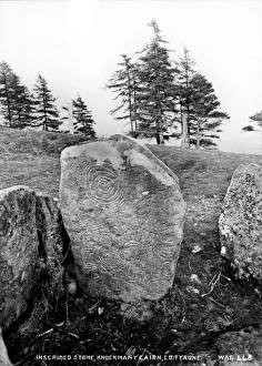 Inscribed Stone, Knockmany Cairn, Co Tyrone Inscribed Stone, Knockmany Cairn, Co Tyrone