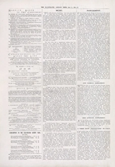 Inside cover of the Illustrated London News Inside cover of the Illustrated London News