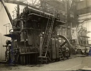 Diesel Engines for the Gezira Irrigation Scheme Print, 1924